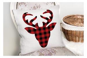 Vánoční povlak na polštář Minimalist Cushion Covers Christmas Reindeer, 42 x 42 cm