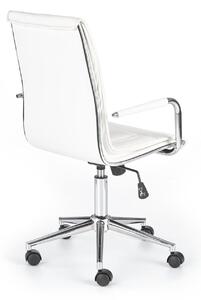 Kancelářská židle Popir s područkami bílá