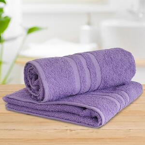 Sada 2 ks froté ručníků STANDARD fialová 30 x 50 cm