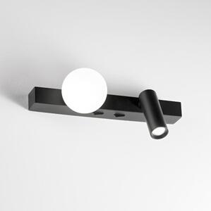Ideal Lux - LED Nástěnné svítidlo BINOMIO 2xLED/3W/230V CRI 90 černá