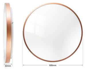 BRILAGI - LED Stmív. svítidlo GLASS POOL DOUBLE LED/80W/230V 60 cm měděná + DO