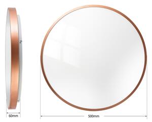 BRILAGI - LED Stmív. svítidlo GLASS POOL DOUBLE LED/60W/230V 50 cm měděná + DO