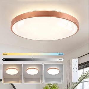 BRILAGI - LED Stmív. svítidlo GLASS POOL DOUBLE LED/80W/230V 60 cm měděná + DO