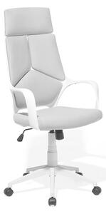 Kancelářská židle Delhi (šedá + bílá). 1009495