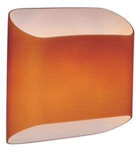 Azzardo MB329-2SO Pancake, ambrové nástěnné svítidlo 2xG9, 22x20cm