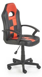 Kancelářská židle Morts černá/červená