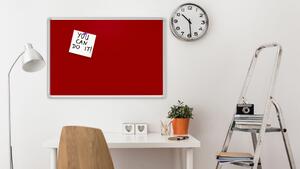 Allboards, Textilní nástěnka 60x40 cm (červená), TF64CE