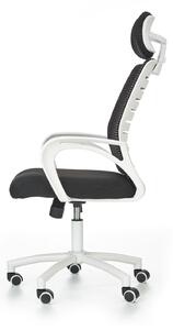 Kancelářská židle Aberts černá/bílá