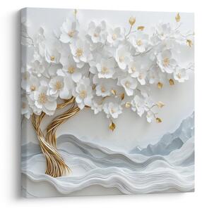 Obraz - 3D elegantní strom života (30x30 cm)