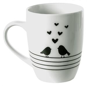 Porcelánový hrnek s ptáčky Love Birds