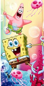 Jerry Fabrics Dětská osuška s potiskem - Spongebob | 70 x 140 cm