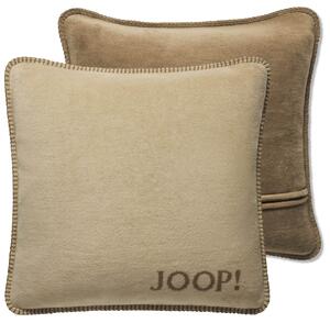 Biederlack JOOP! Uni Doubleface Macchiato-Cashew polštář 50 x 50 cm Product: Bez výplně