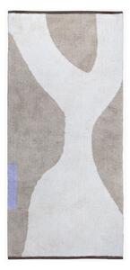 Bílo-béžový pratelný bavlněný běhoun 70x150 cm Figura – Mette Ditmer Denmark