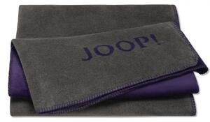 Biederlack JOOP! Uni Doubleface Schiefer-Violett pléd 150 x 200 cm