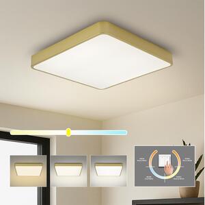 Brilagi - LED Stropní svítidlo POOL LED/36W/230V 3000/4000/6000K 40x40 cm zlatá