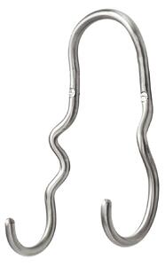 Nerezový věšák Curvature Double 21 cm