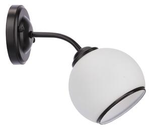 Černo-bílé nástěnné svítidlo Marinen – Candellux Lighting