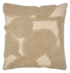 Vlněný polštář s výplní Cilla Off-white/Parchment 50 × 50 cm