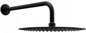 Mexen Slim dešťová specha 30 cm se sprchovým ramenem, Černá - 79230211-70