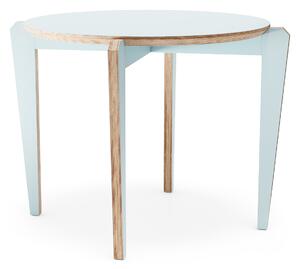 Sosone Jídelní stůl Krab Ø900 — světle modrá HPL