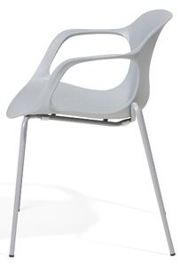 Set 2ks. jídelních židlí Elbasan (světle šedá). 1009838