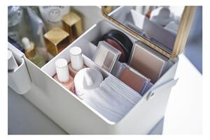 Bílý kovový koupelnový organizér na kosmetiku - YAMAZAKI