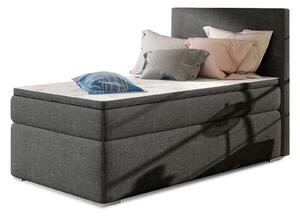 Eltap Čalouněná postel Rocco s úložným prostorem 90x200cm Materiál a barva potahu: Sawana 05 - šedá, Rozměr: 90x200
