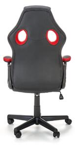 Kancelářská židle Kelber černá/červená