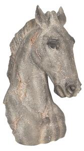 Dekorace hlava koně – 27x17x39 cm