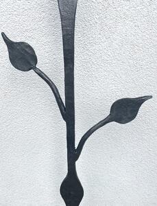 Floriánova huť Zahradní lampa kovářská - květina