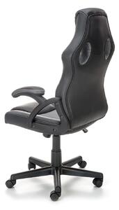 Kancelářská židle Kelber černá/šedá