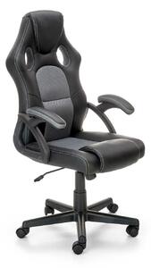 Kancelářská židle Kelber černá/šedá