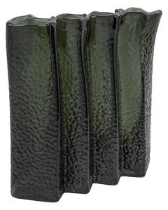 Skleněná váza Zuri Deep Forest 21 cm