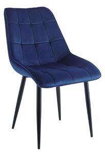 Polyamidová židle modrá černá