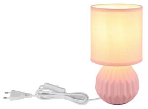 Globo 21730P - Stolní lampa SYLAS 1xE14/40W/230V růžová