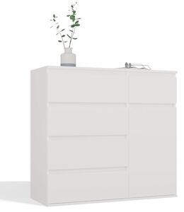 TP Living Komoda Malwa 1D5S 100 cm bílá