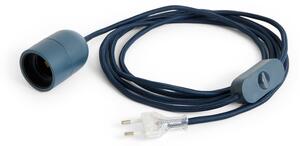 Kabel s objímkou pro stolní lampu Common – Petrol Blue