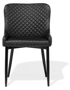 Set 2ks. jídelních židlí Soho (černá). 1009898