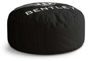 Sablio Taburet Circle Logo Bentley Černý: 38x48 cm