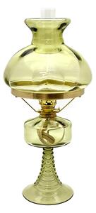 Floriánova huť Petrolejová lampa Petra - lesní zelená - komplet 2