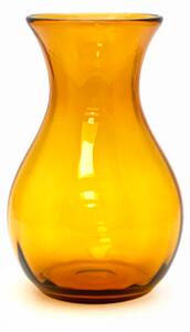 Floriánova huť Váza Basic amber