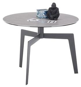 Konferenční stolek BALANCE pr. 60 cm šedá/antracit