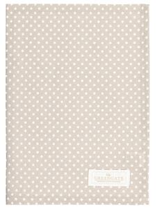 Bavlněná utěrka Dotty Beige