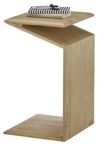 Konferenční stolek s vertikální/horizontální možností nastav. PRISM 60x40 cm dub