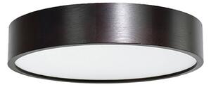LED stropní světlo Cleo, Ø 38 cm, černá