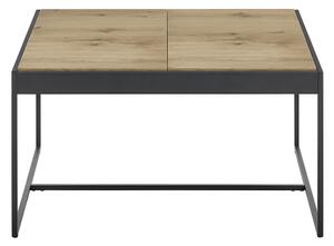 Konferenční stolek PULSE 83x83 cm dub/černá