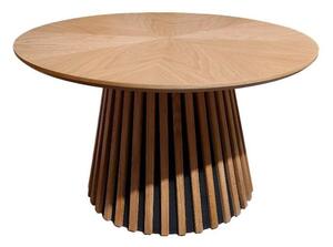 Konferenční stolek CARINA pr. 75 cm dub/černá