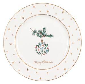 Porcelánový talíř Joelle White Ø 20,5 cm