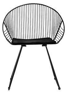 Set 2ks. jídelních židlí Auron (černá). 1009924