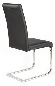 Židle Yvone černá/chrom